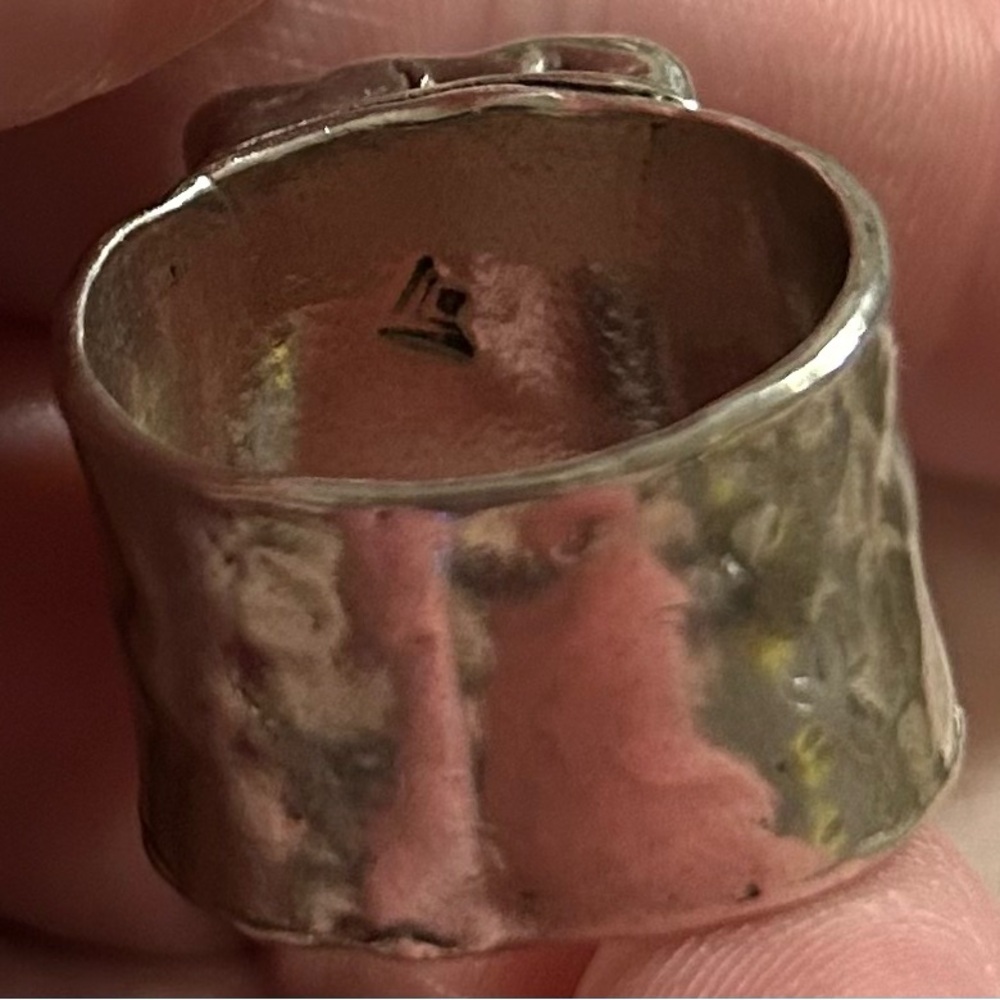 SILPADA Sterling Silver 925 Smokey Quartz Dusk Till Dawn Ring Size 7 - Picture 8 of 11